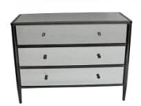 Mirror Chest of 3 Drawers